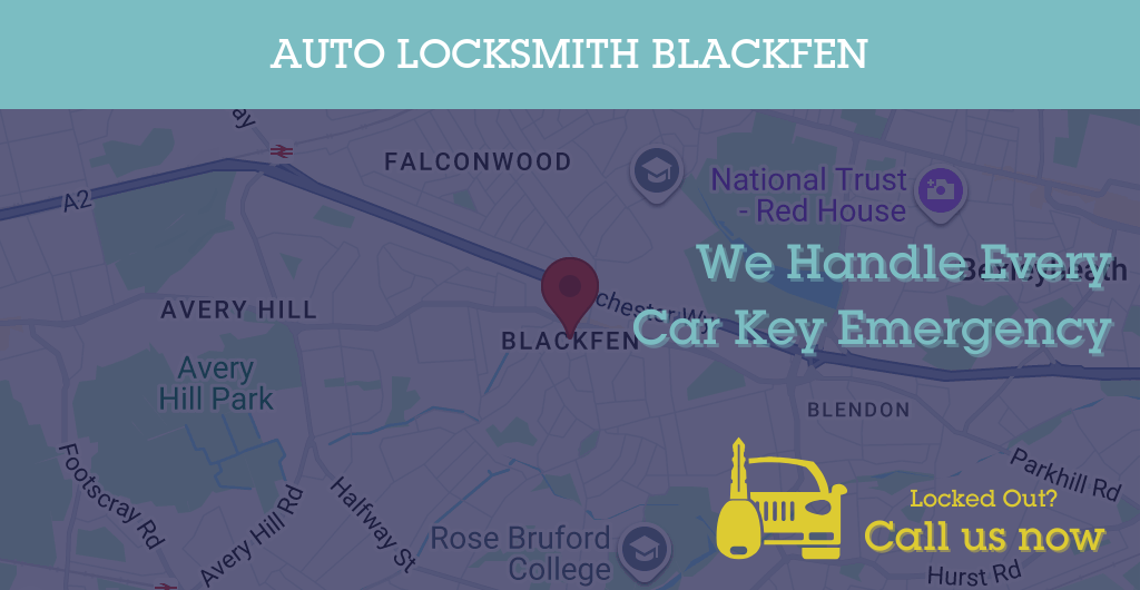 Auto Locksmith Services in Blackfen - DA postcode