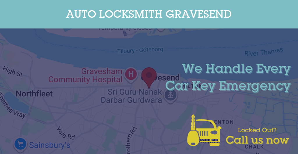Auto Locksmith Services in Gravesend - DA postcode